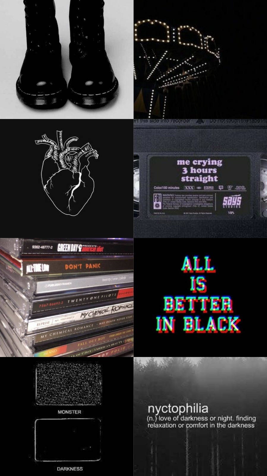 Download free Emo Aesthetic Collage