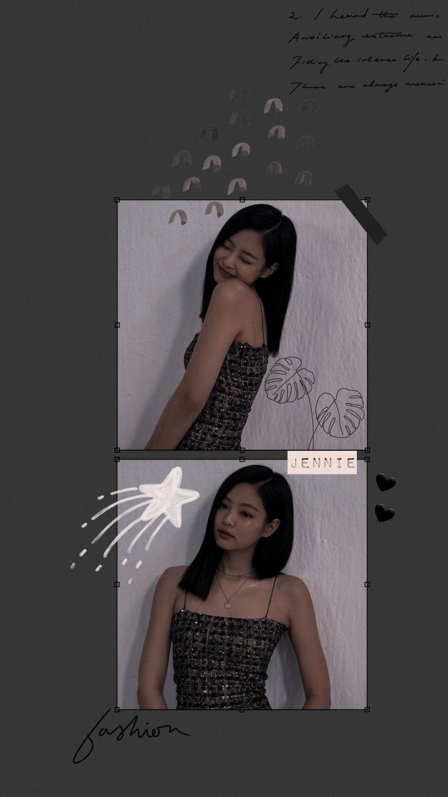 Dark wallpaper, Blackpink jennie, Soft