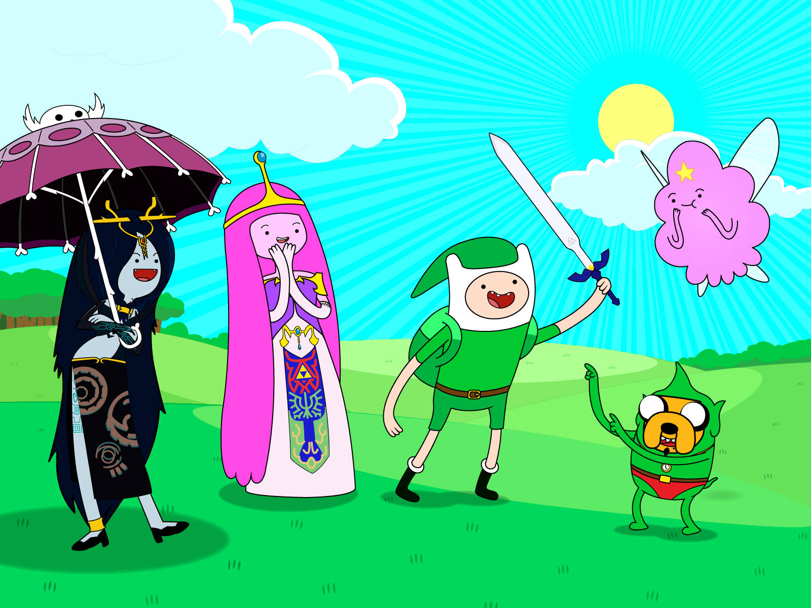 Download Zelda Adventure Time Marceline