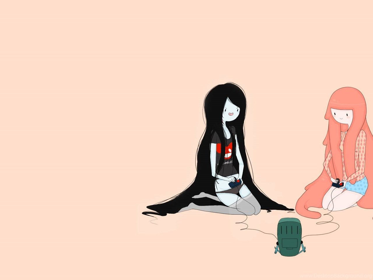 Marceline And Princess Bubblegum
