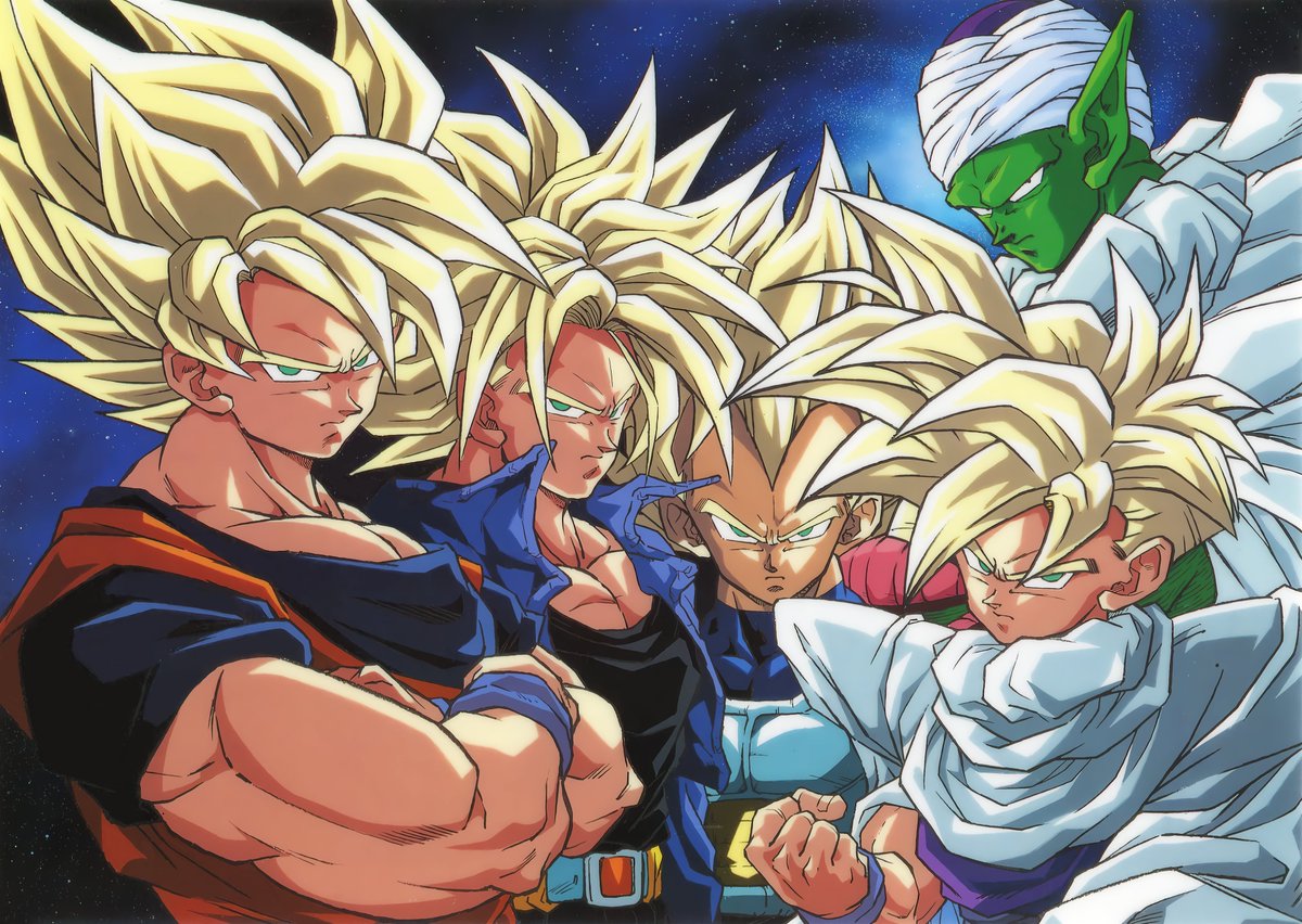 Dragon Ball Z Retro 90s Vintage Art