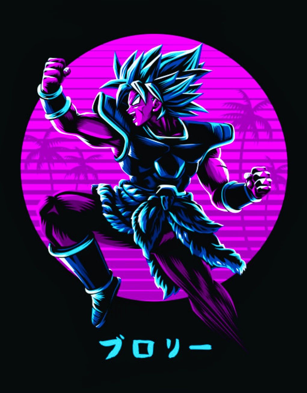 Retro Broly, Dragon Ball Super. Dragon