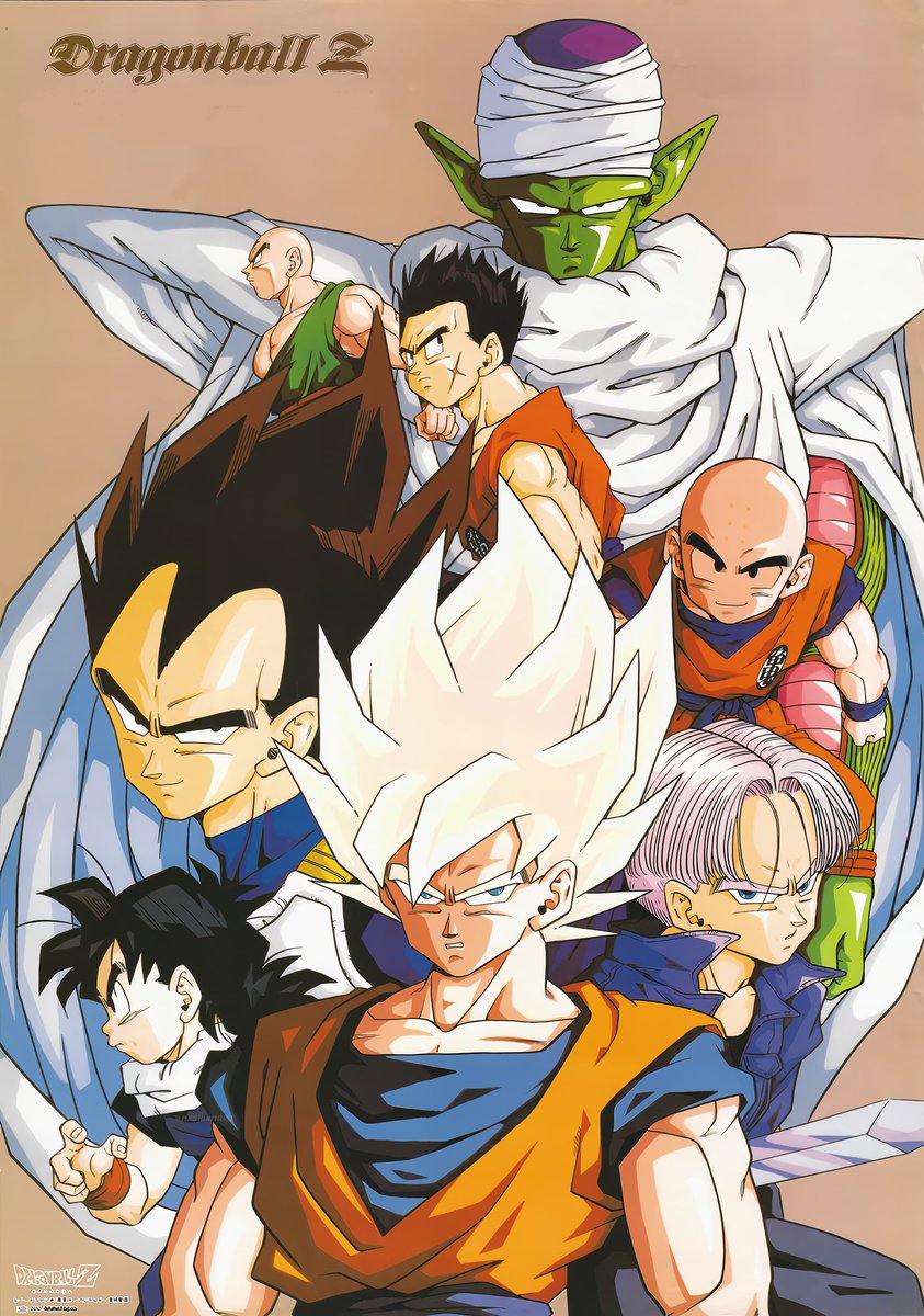 Dragon Ball Z Retro 90s Vintage Art