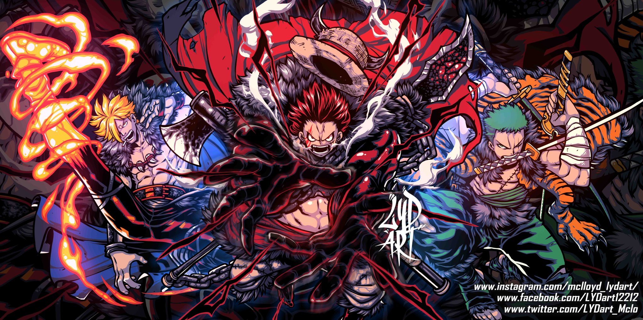 MCLO TRIO Custom Design #anime #ONEPIECE1042 #design