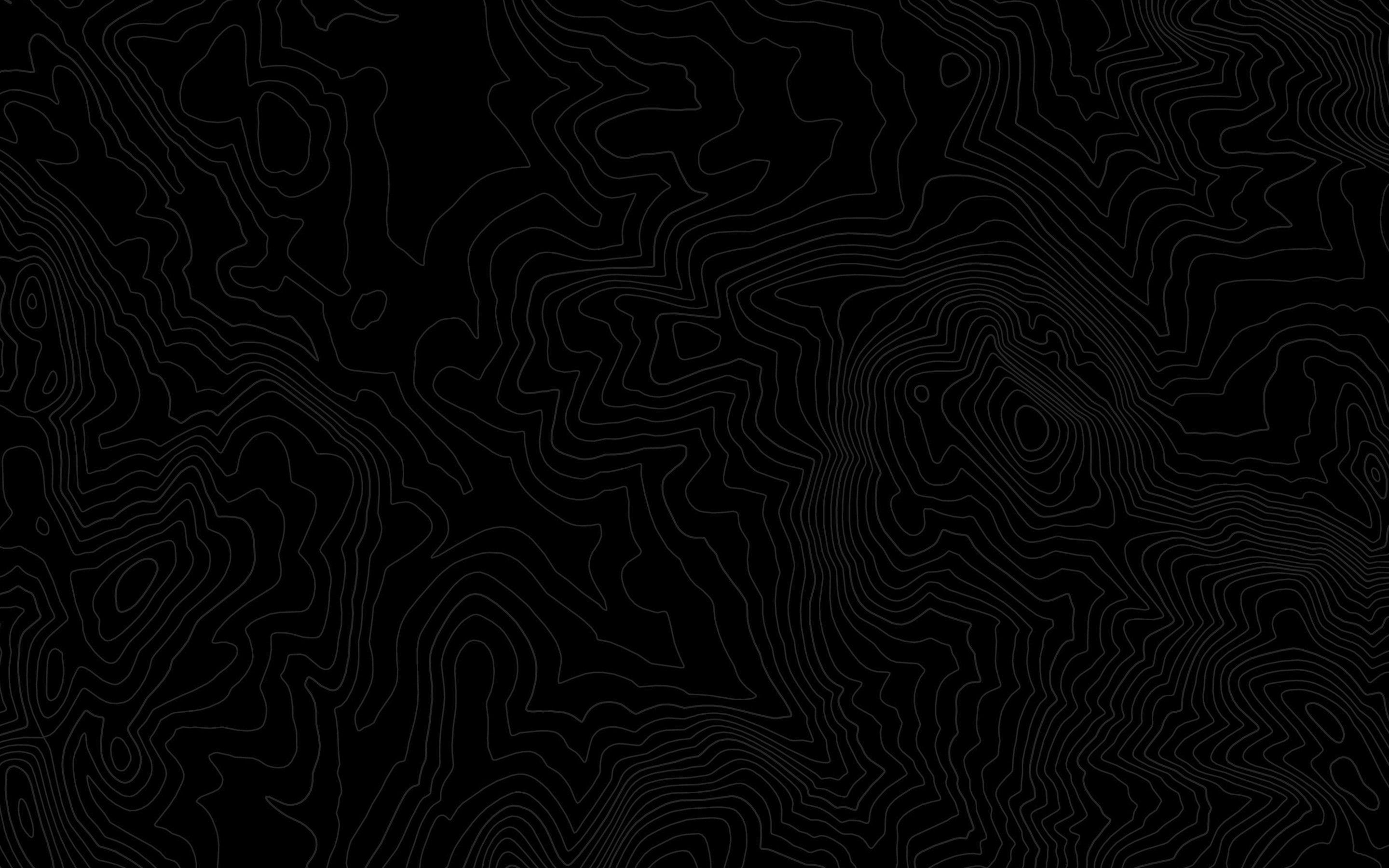 Topography HD wallpaper. Black