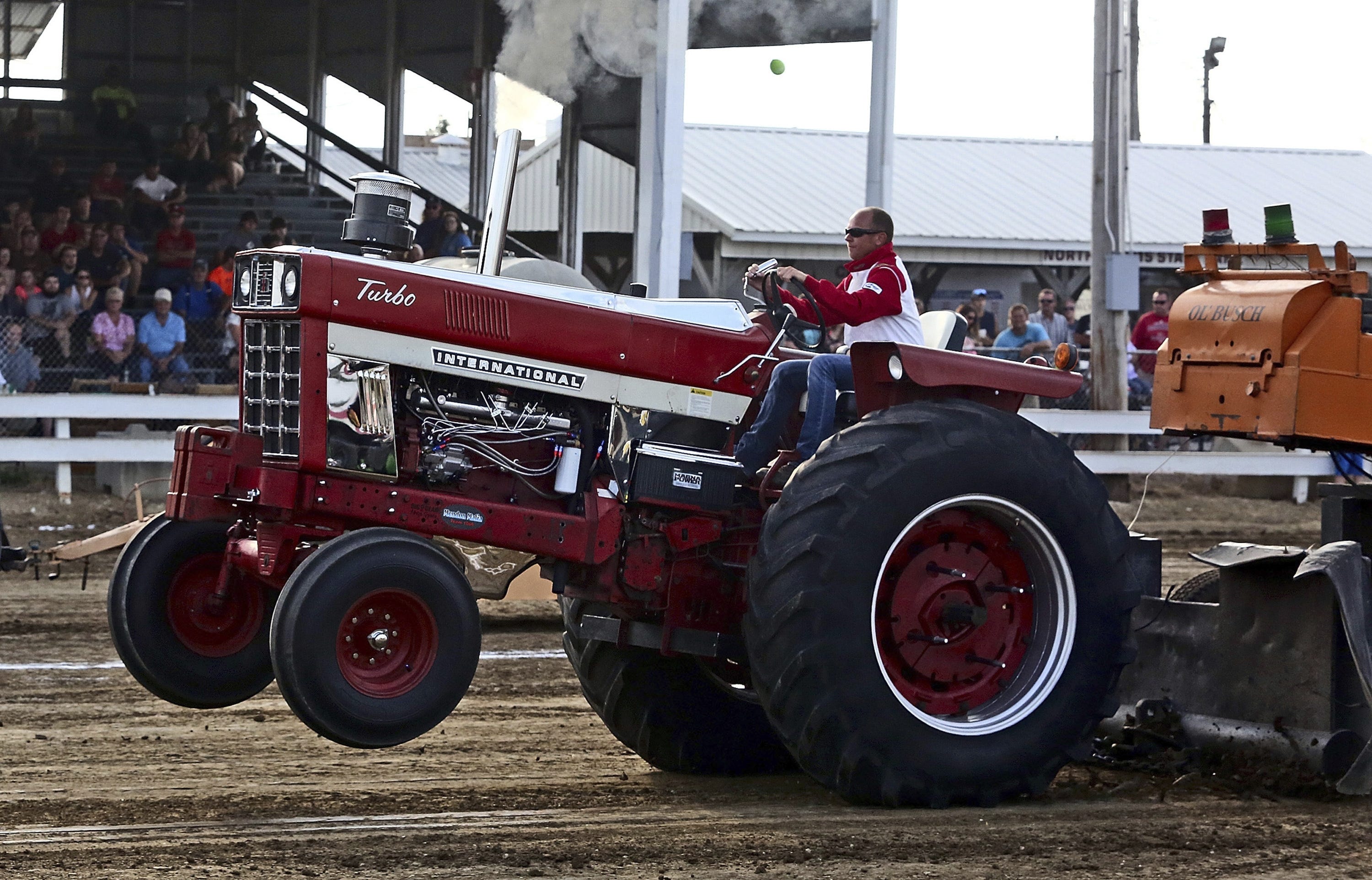 Love of tractor pulling starts at an