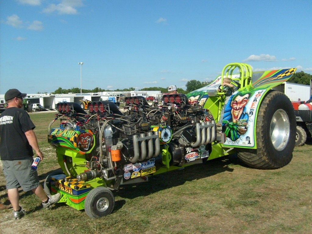 Horse Modified Pulling Tractor