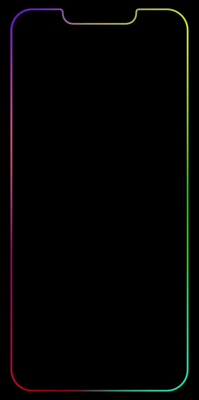 Looking for rainbow edged wallpaper