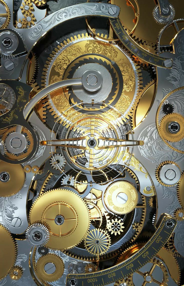 Static gear wallpaper