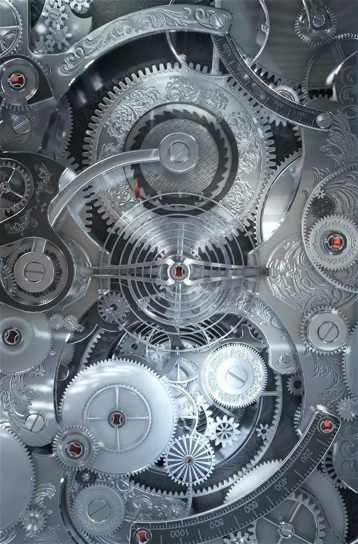 Static gear wallpaper