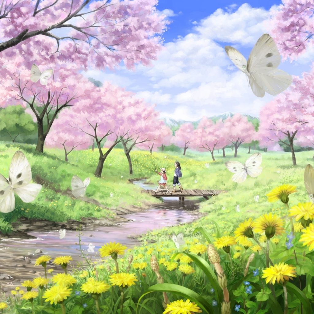Free Spring Wallpaper for iPad. Free