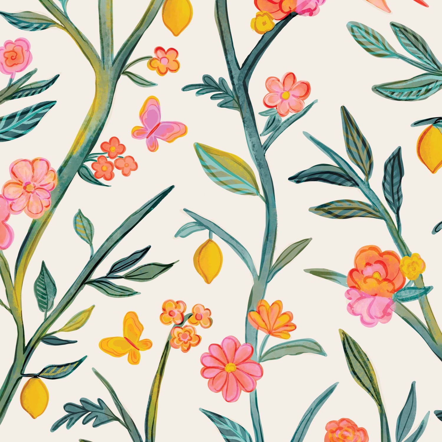 Garden Vines Wallpaper