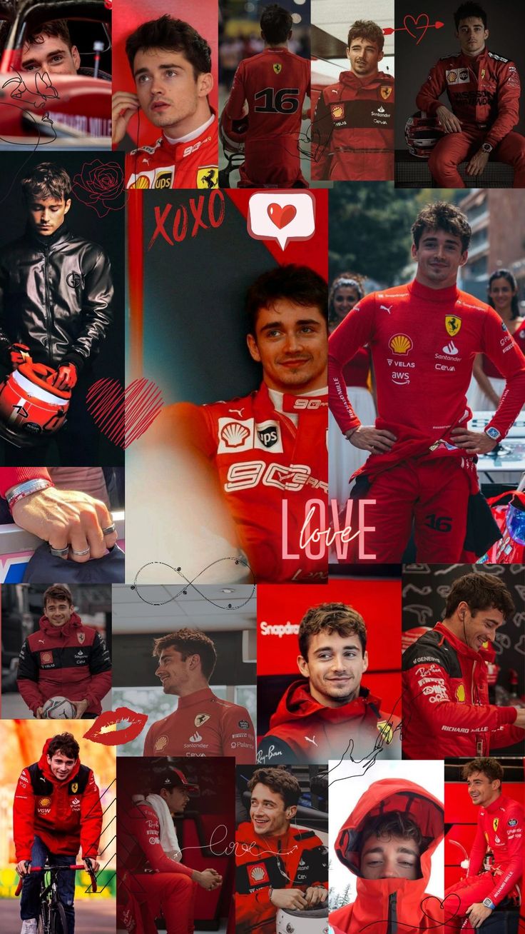 Charles leclerc en 2024. Personajes