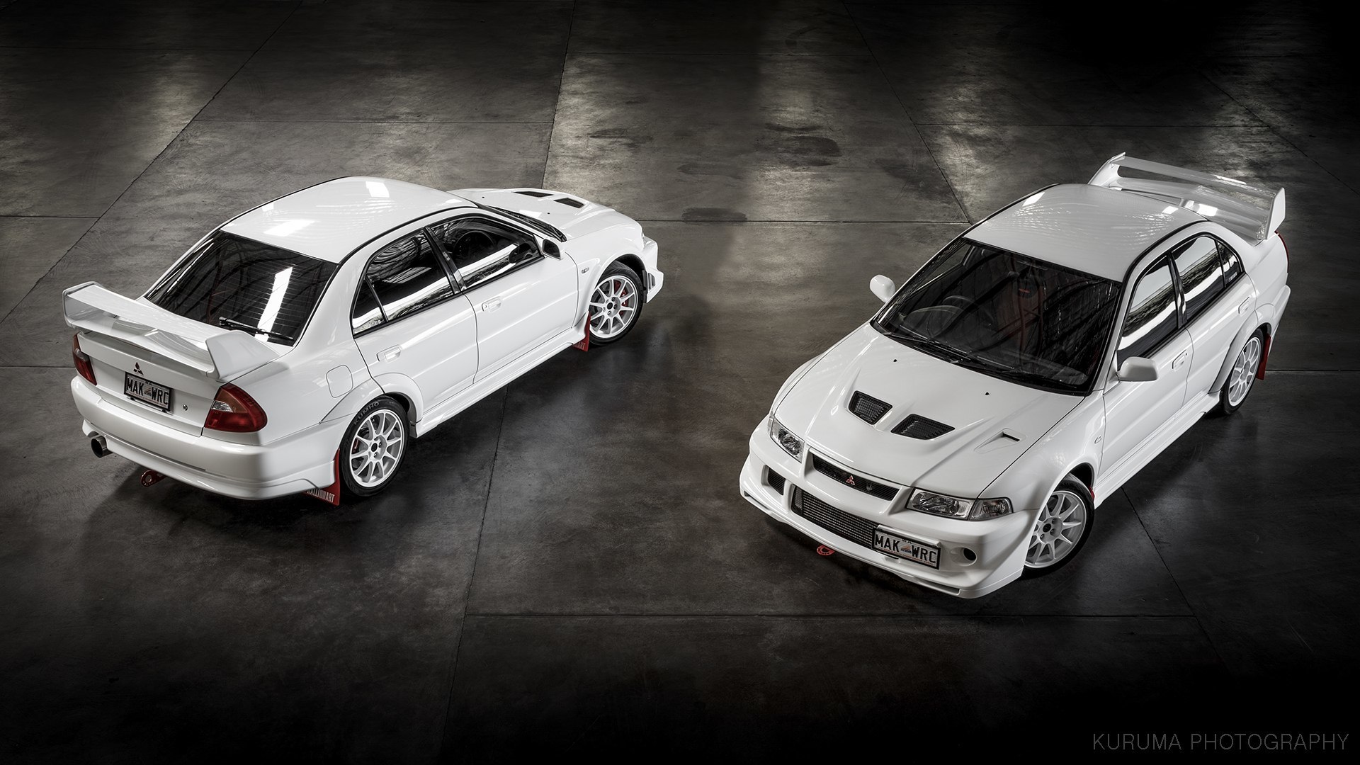 Wallpaper turbo, white, mitsubishi