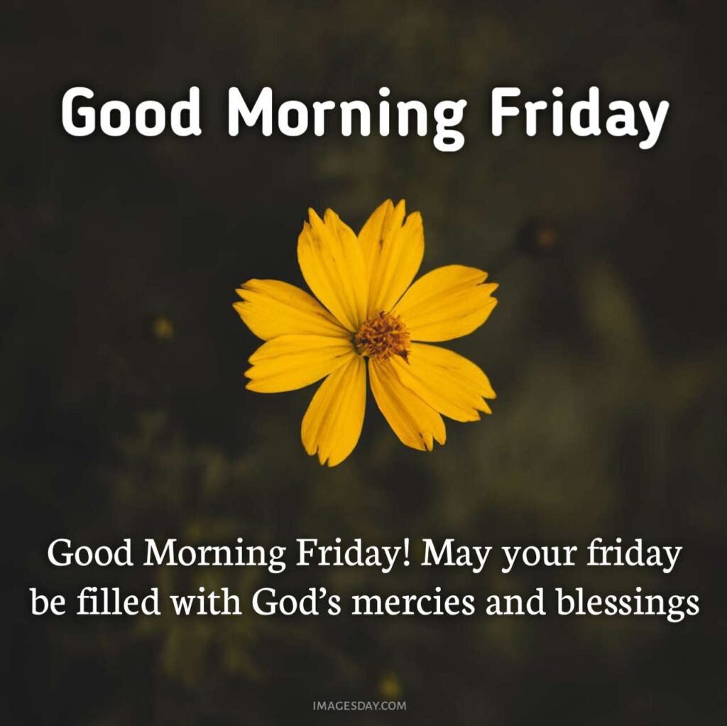 Friday Good Morning Image & Quotes