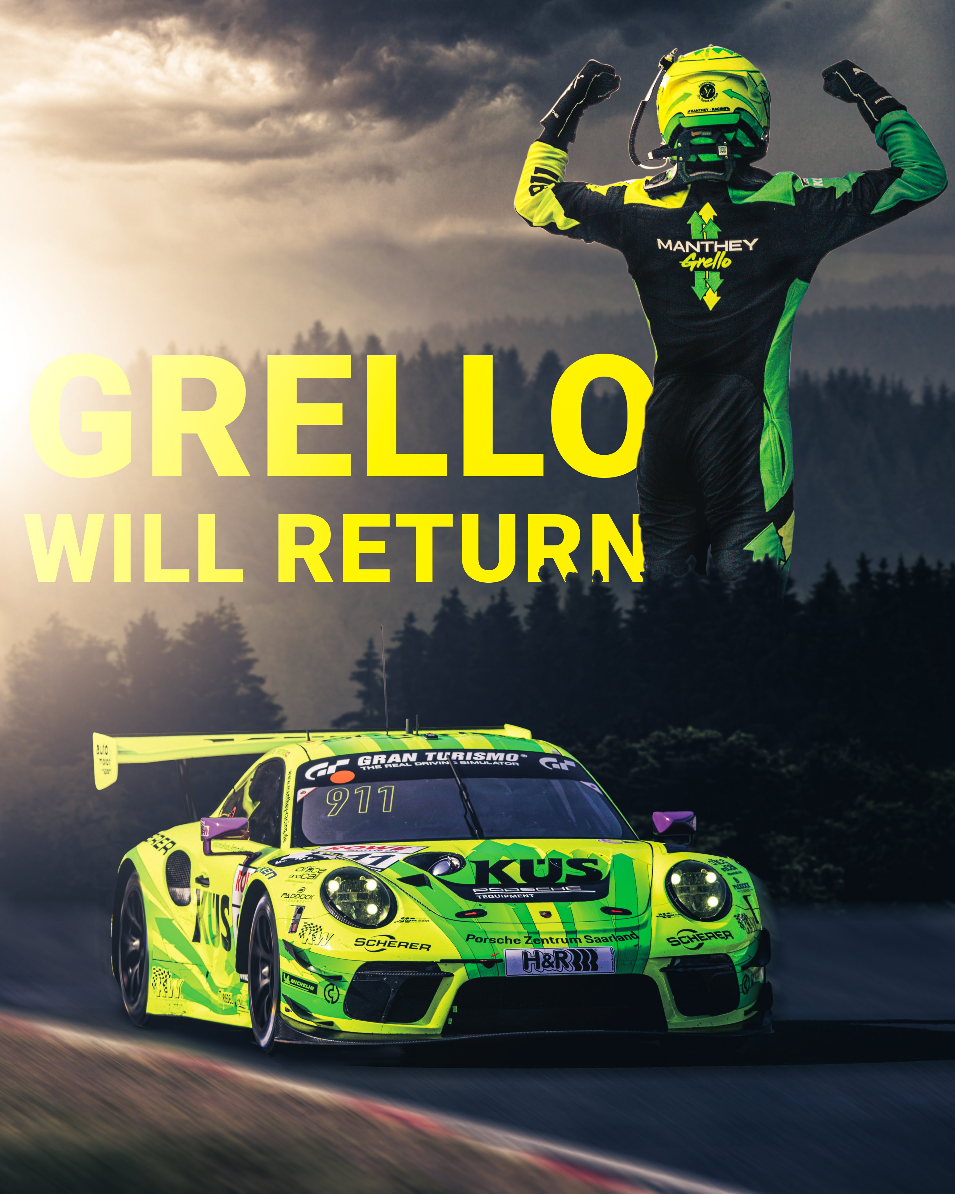 racing again with our Porsche 911 GT3 R