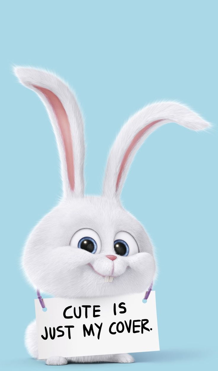 Cute Cartoon Bunny Wallpaper for Your Phone