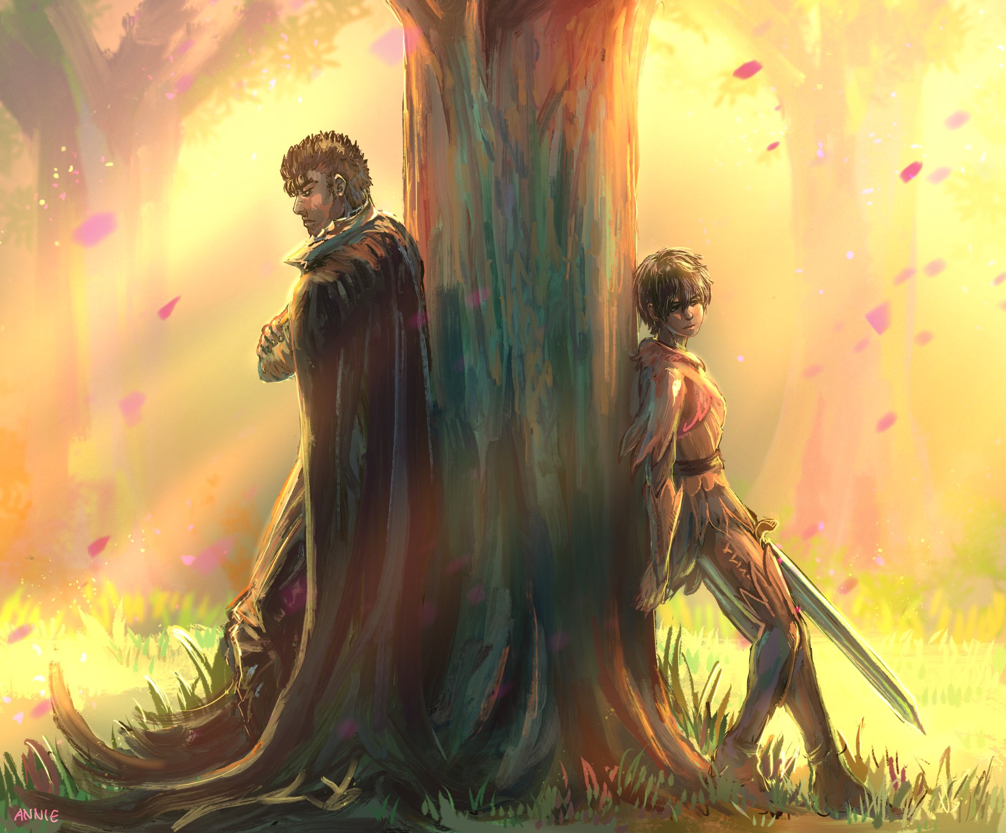 happier #guts #casca #berserk