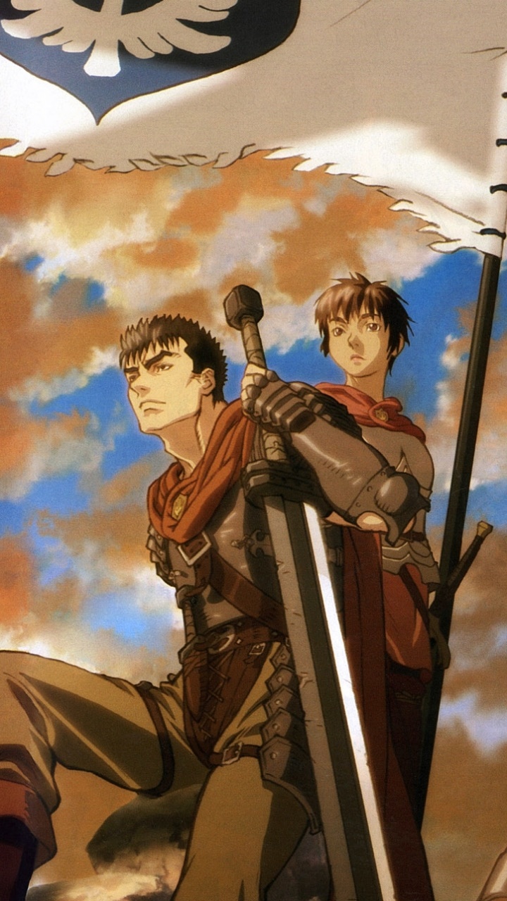 Anime Berserk, Guts (Berserk), Casca