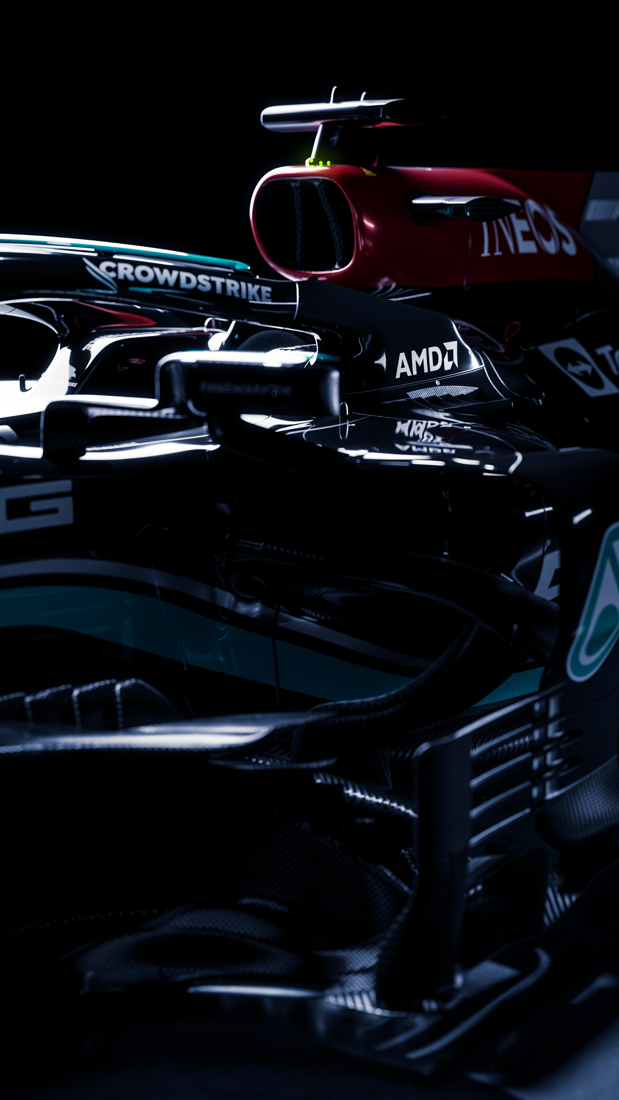 Mercedes x AMD Official Wallpaper