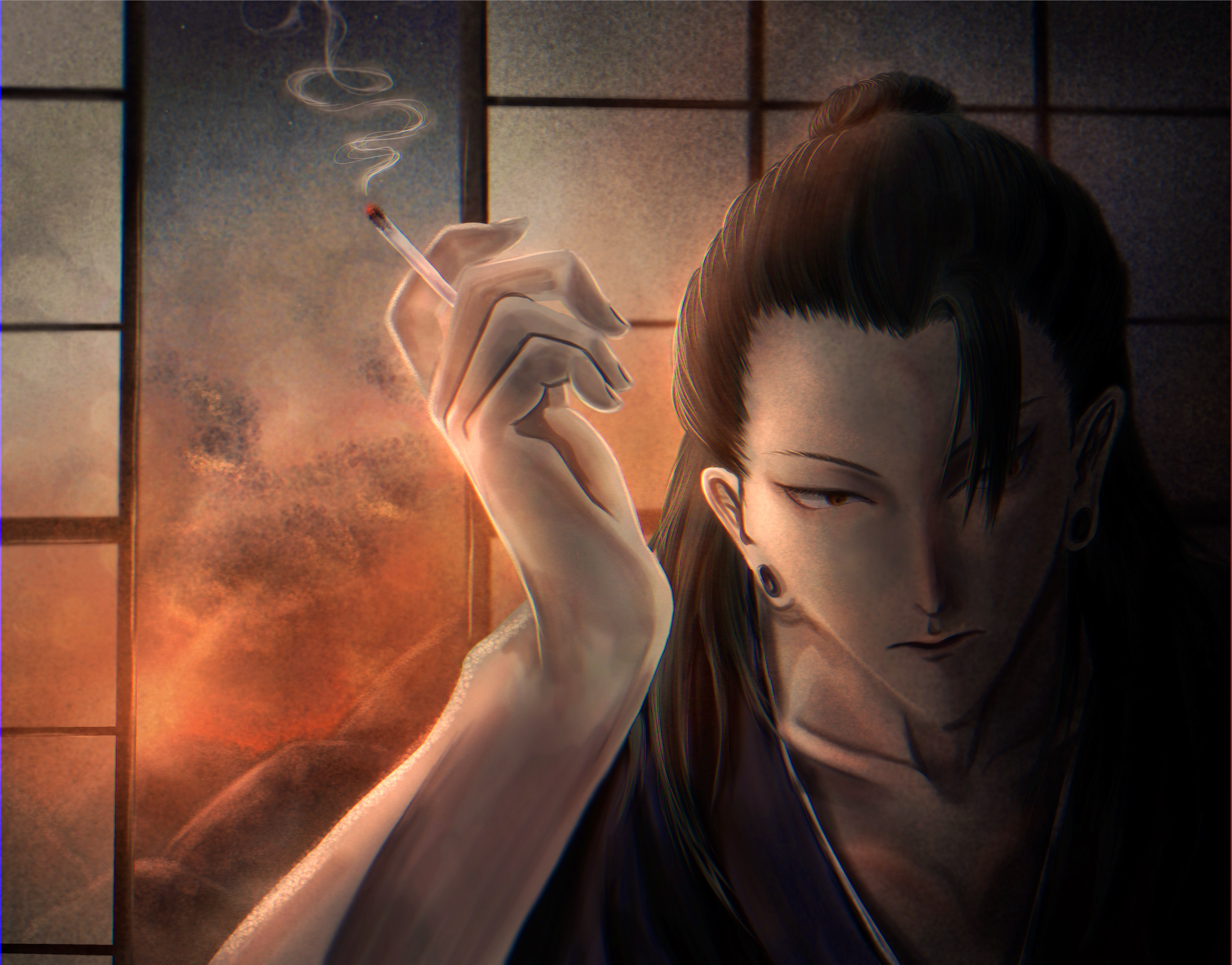 Suguru Geto 4k Wallpaper