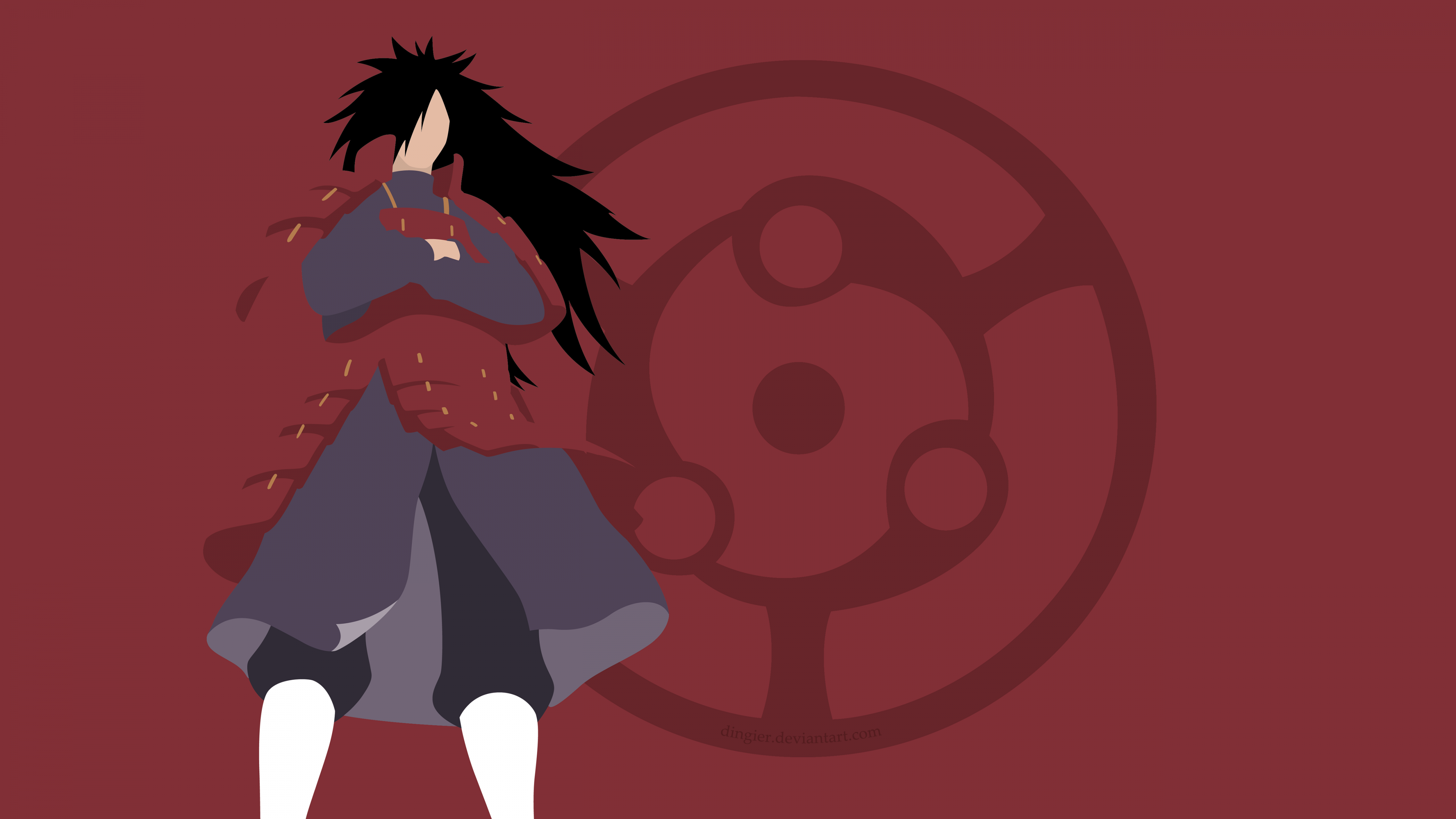 Madara Uchiha Wallpaper 4K, Mangekyo