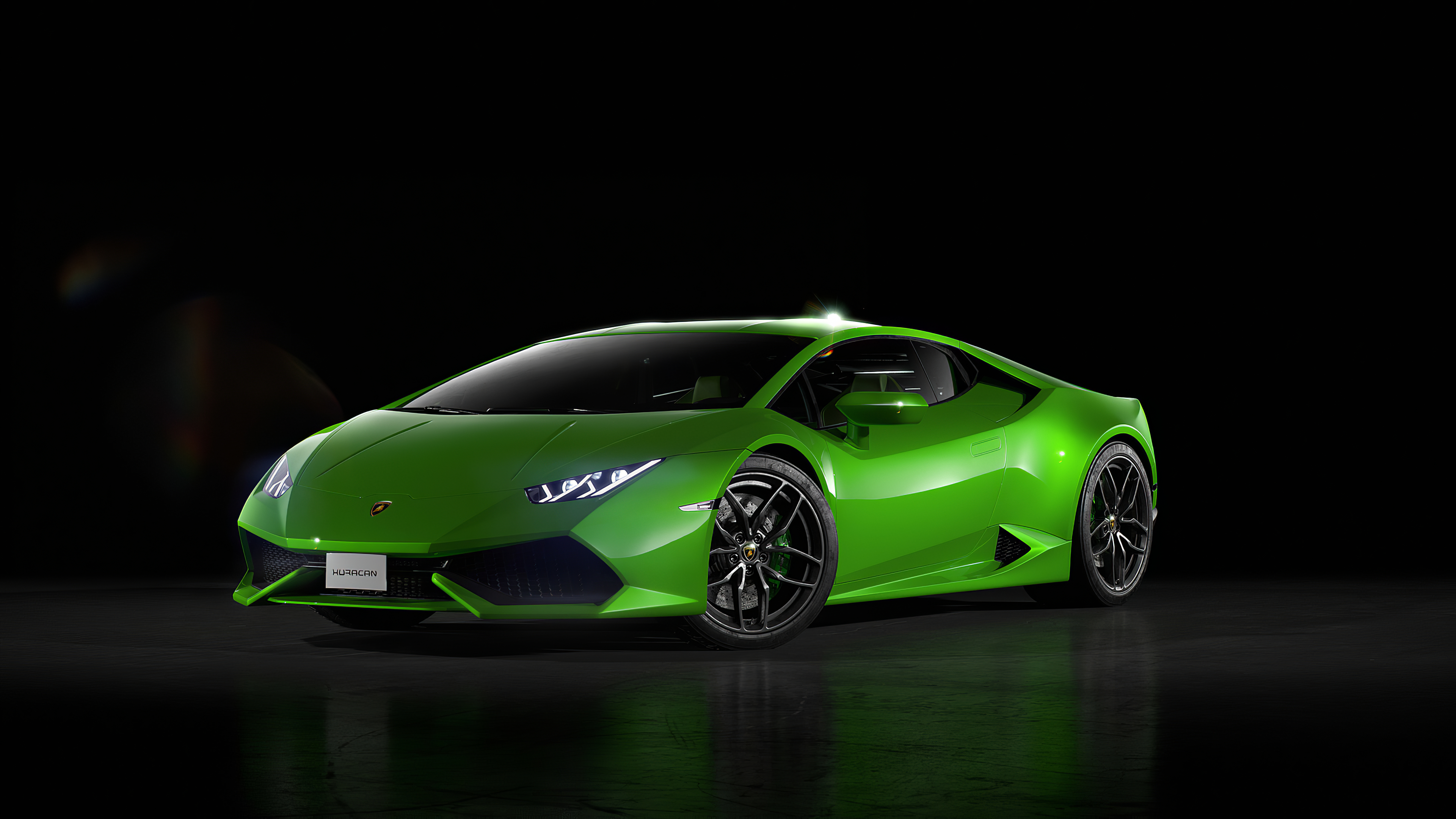 Green Lamborghini 4k Wallpaper, HD Cars