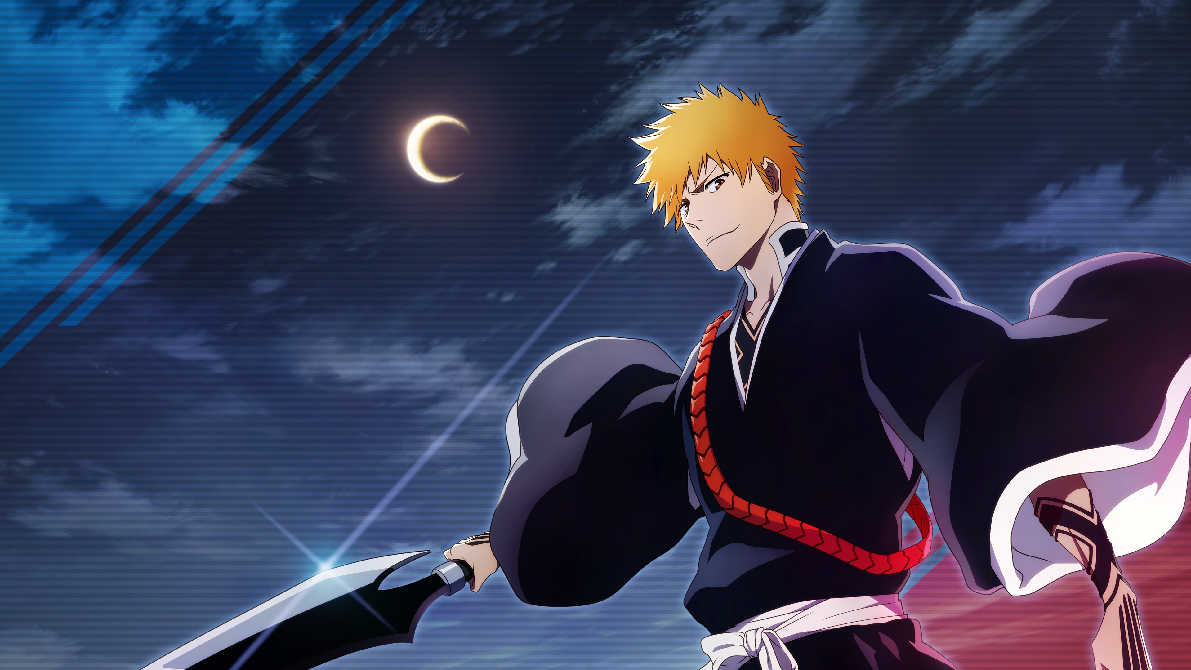 Ichigo Kurosaki Wallpaper 4K, Bleach