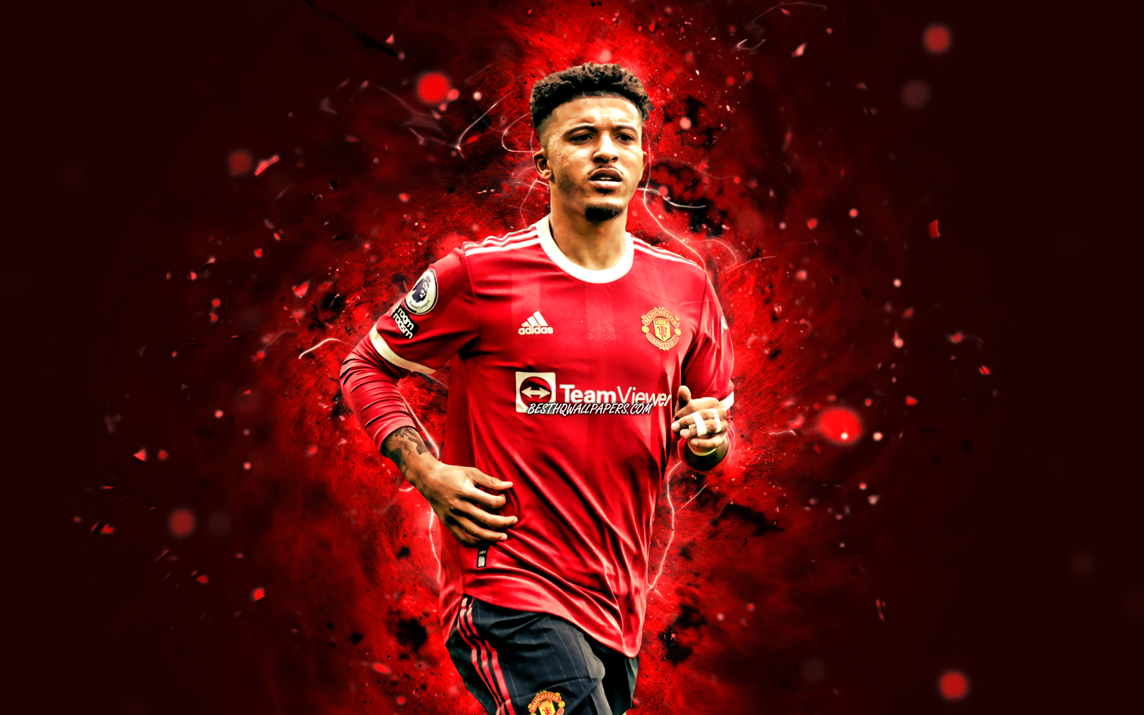 Download wallpaper 4k, Jadon Sancho