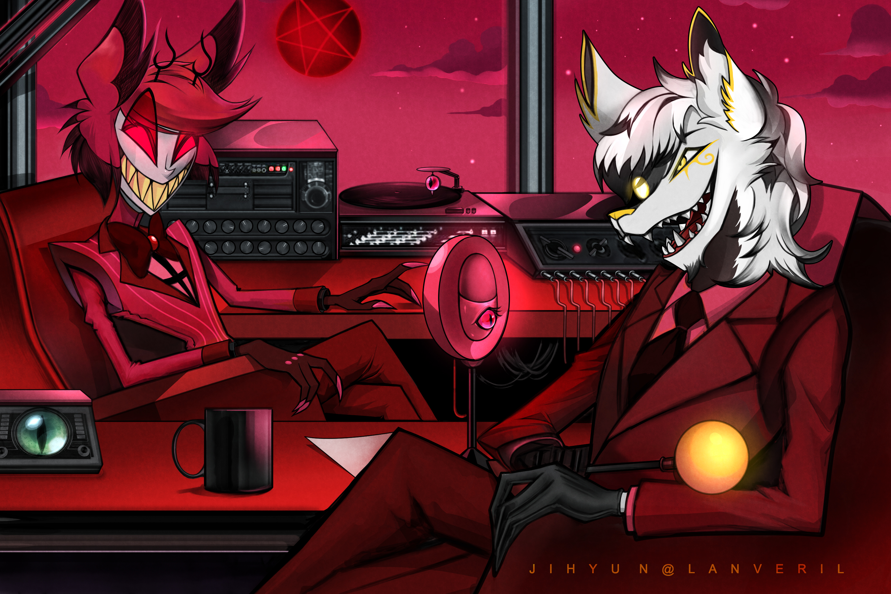 TV Show Hazbin Hotel HD Wallpaper