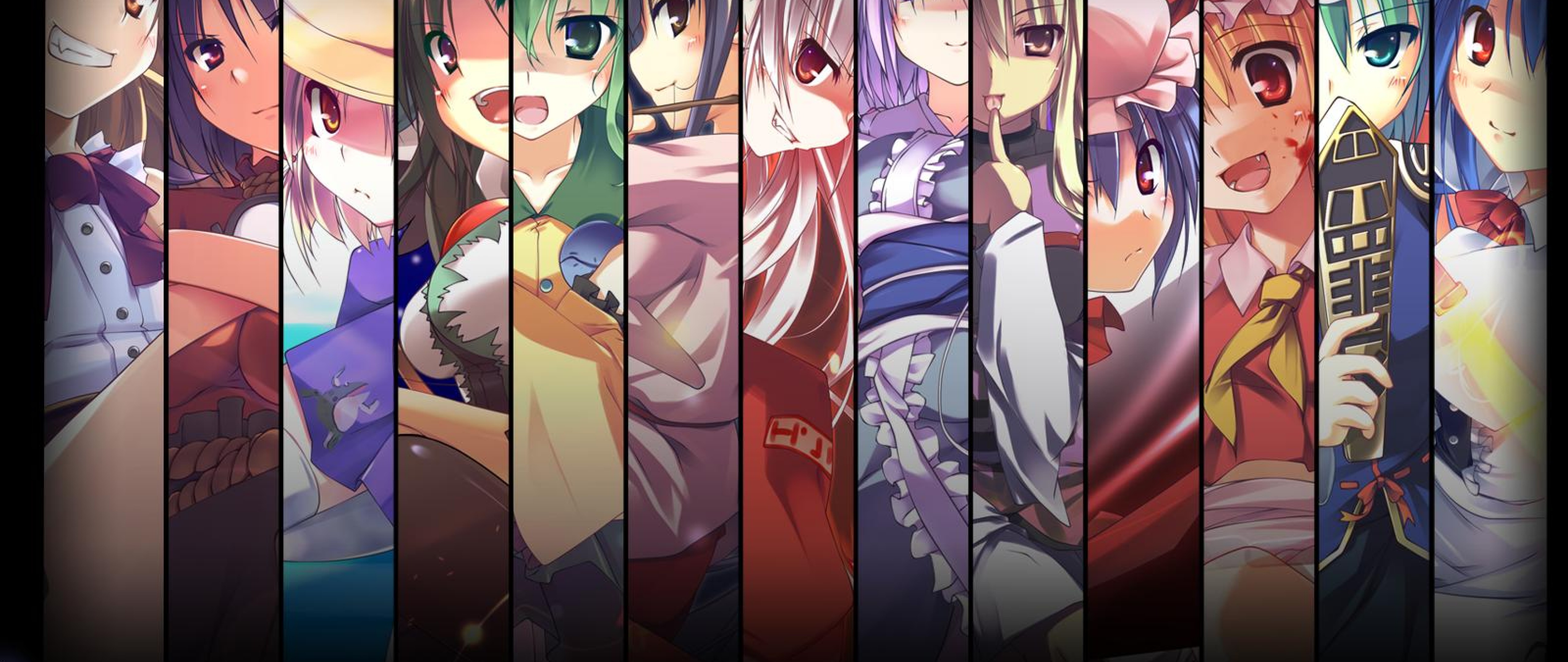 Touhou Japanese Animation HD Wallpaper