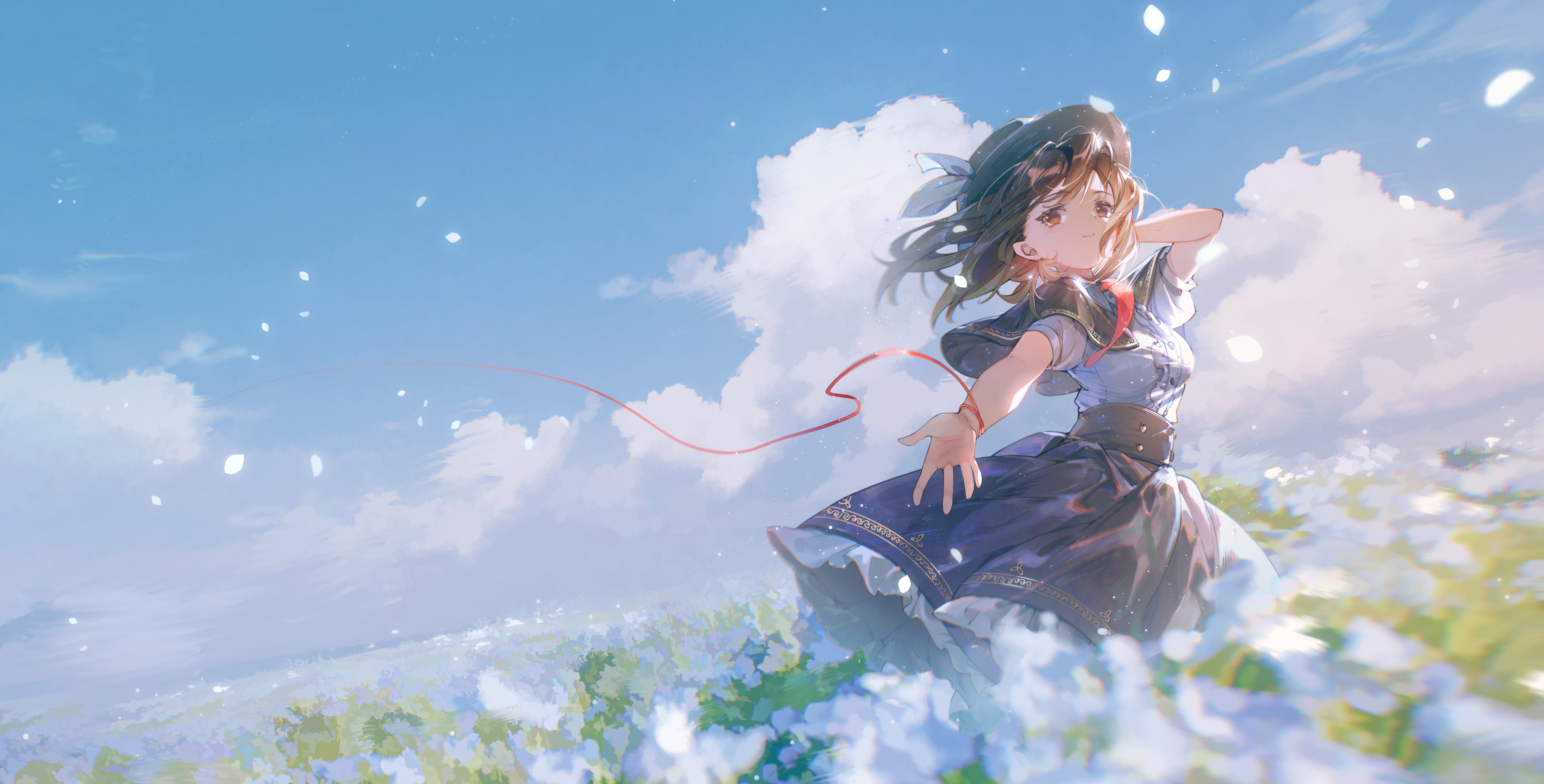 Anime Touhou 4k Ultra HD Wallpaper