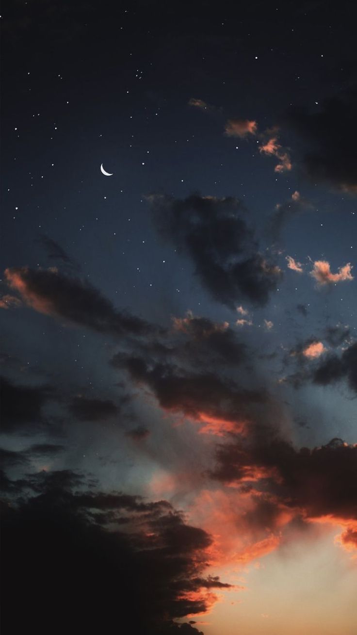 Night sky wallpaper, Sky aesthetic
