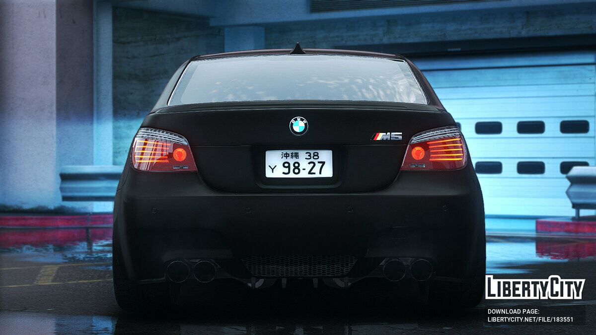 Download BMW M5 V10 Black Edition for GTA 5