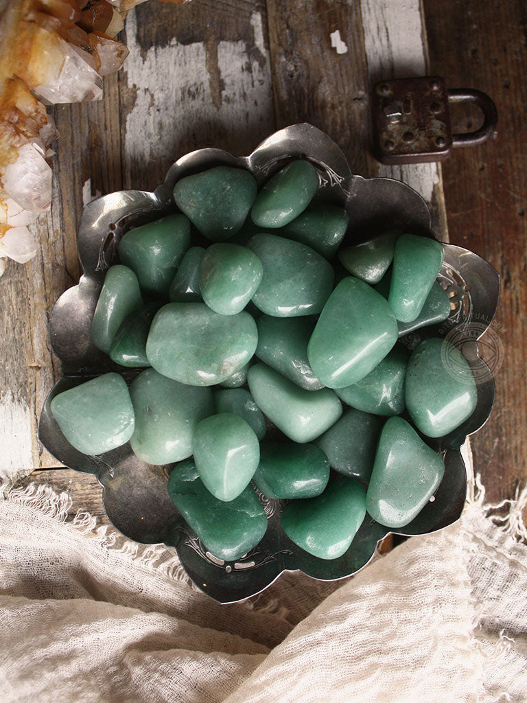 Tumbled Green Aventurine of Ritual