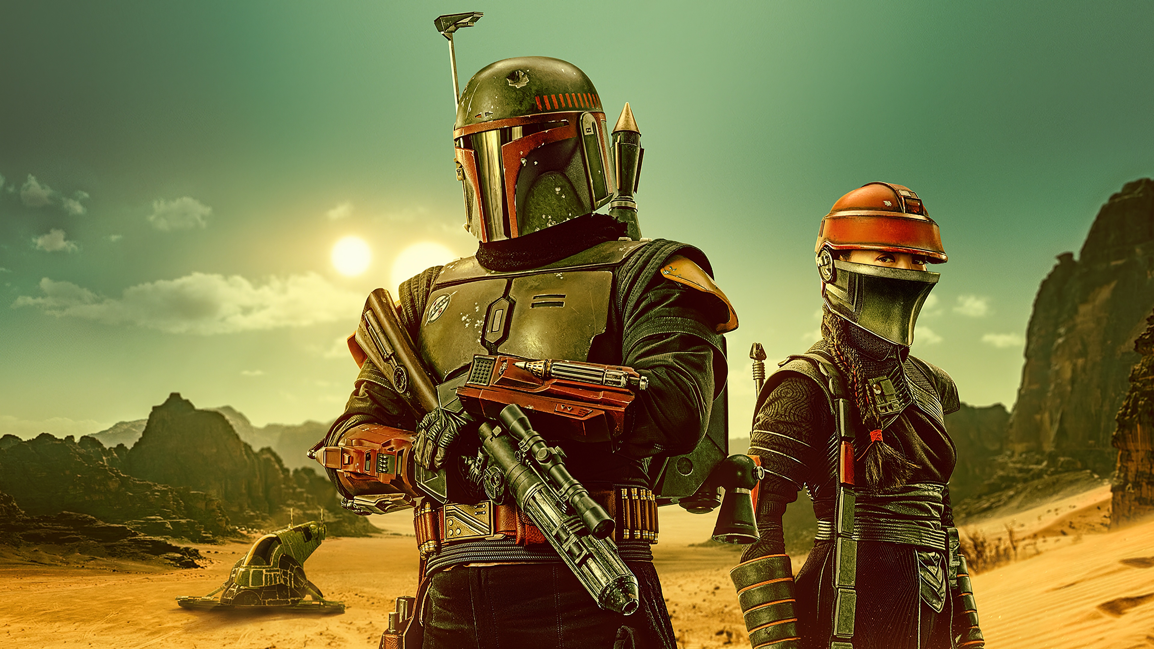 Boba Fett Wallpaper 4K, 5K, TV series