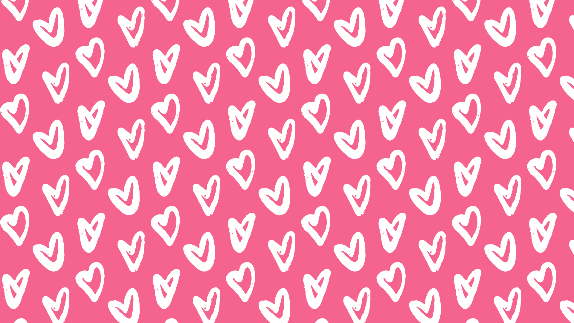 Valentine's Day Pink Heart Wallpaper