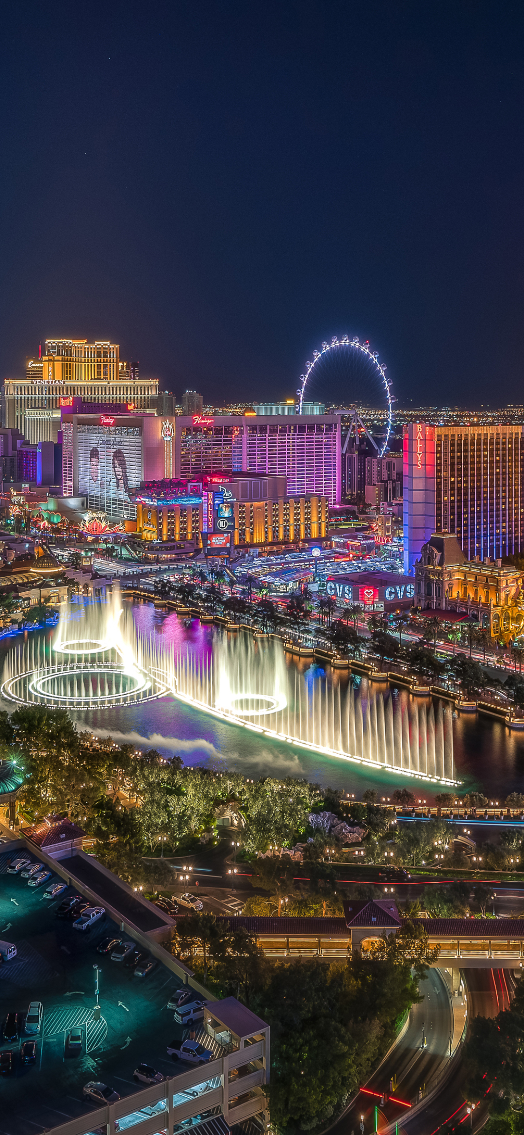 Las Vegas Phone Wallpaper