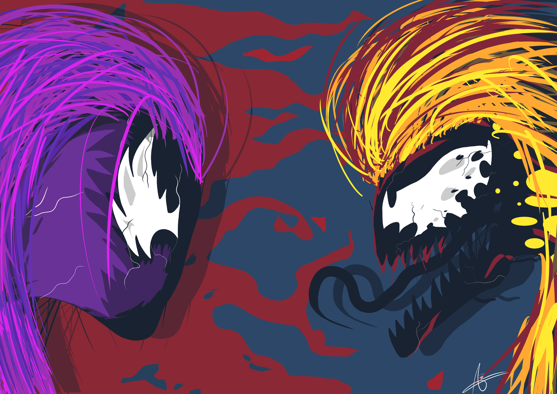 Scream and Agony wallpaper