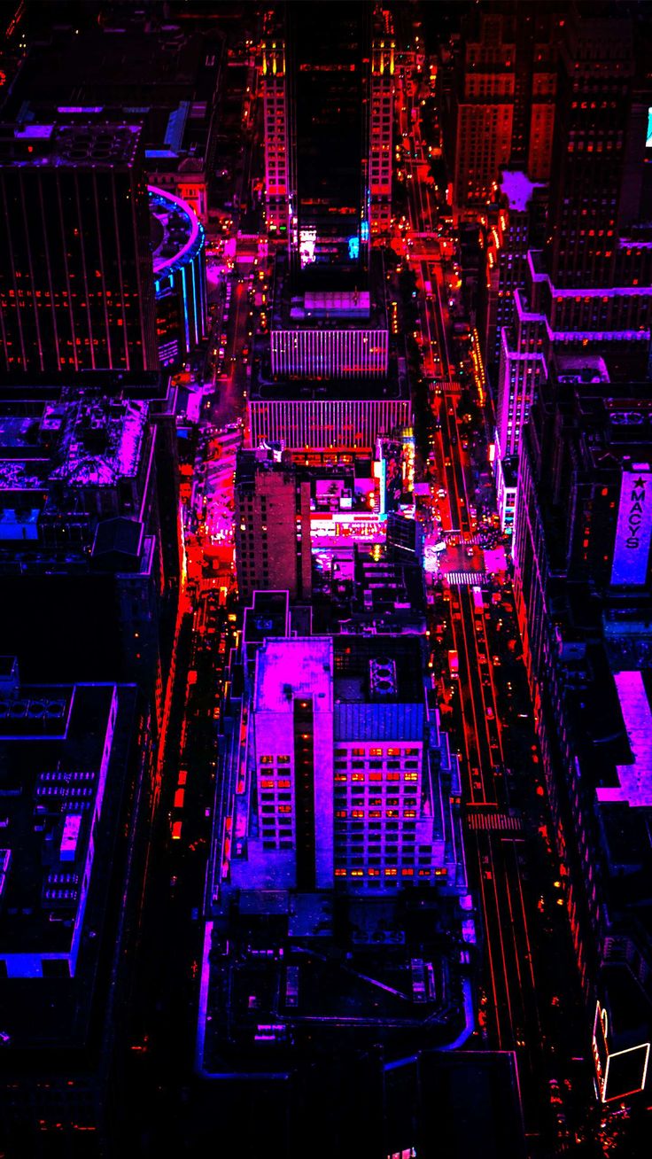 Las Vegas City Lights iPhone Wallpaper