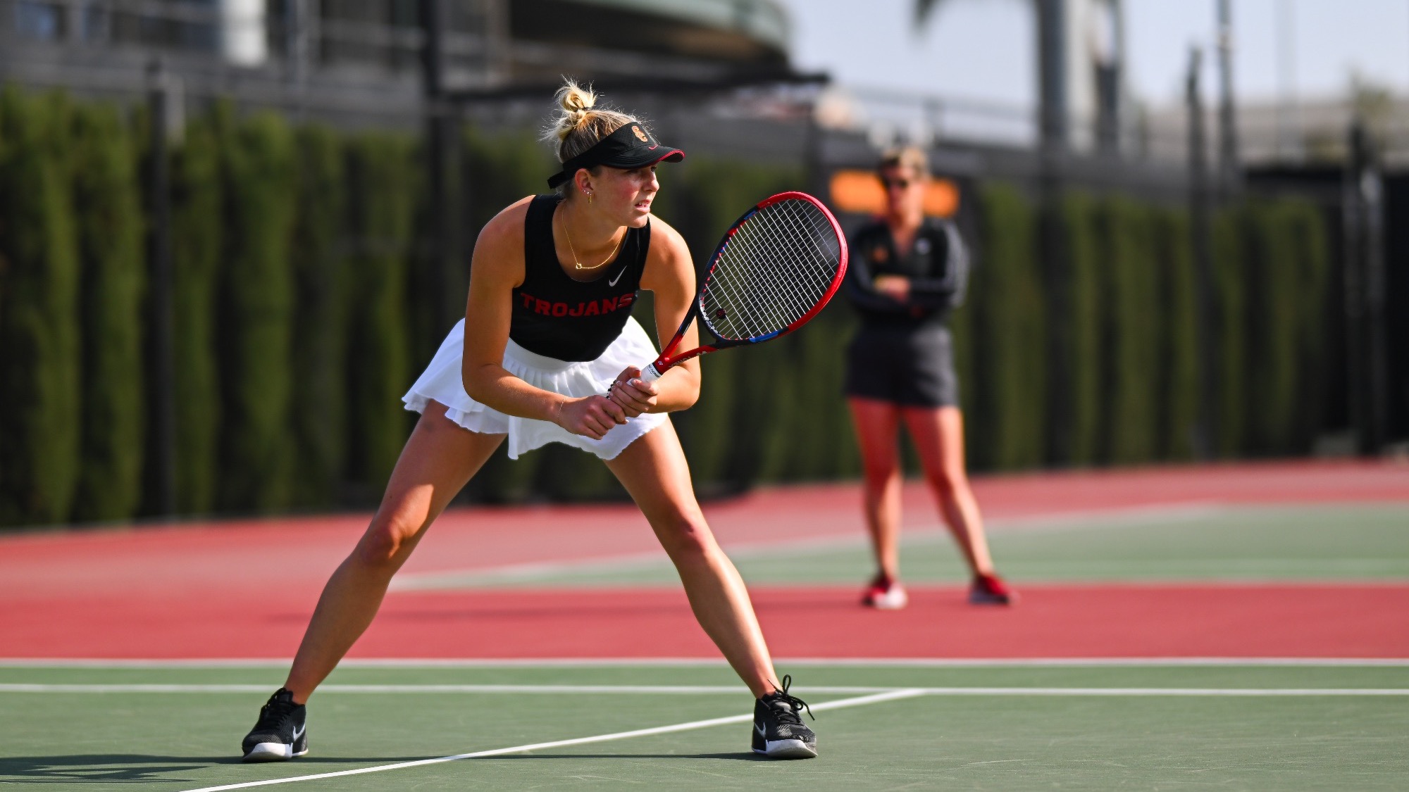 No. 18 USC Women's Tennis Downs No. 17
