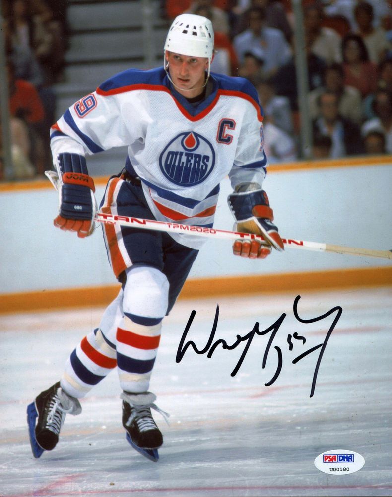 Hockey Gretzky. PSA