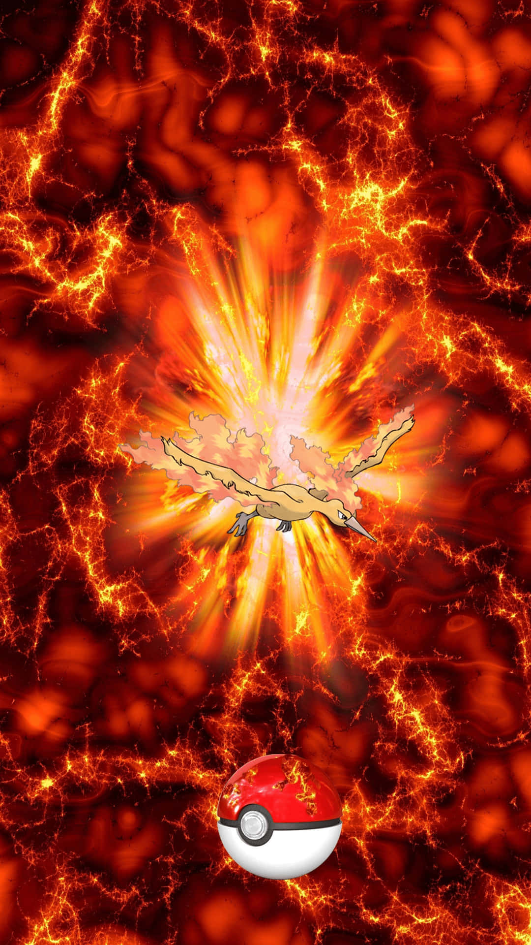 The Legendary Fire Pokemon In Fiery