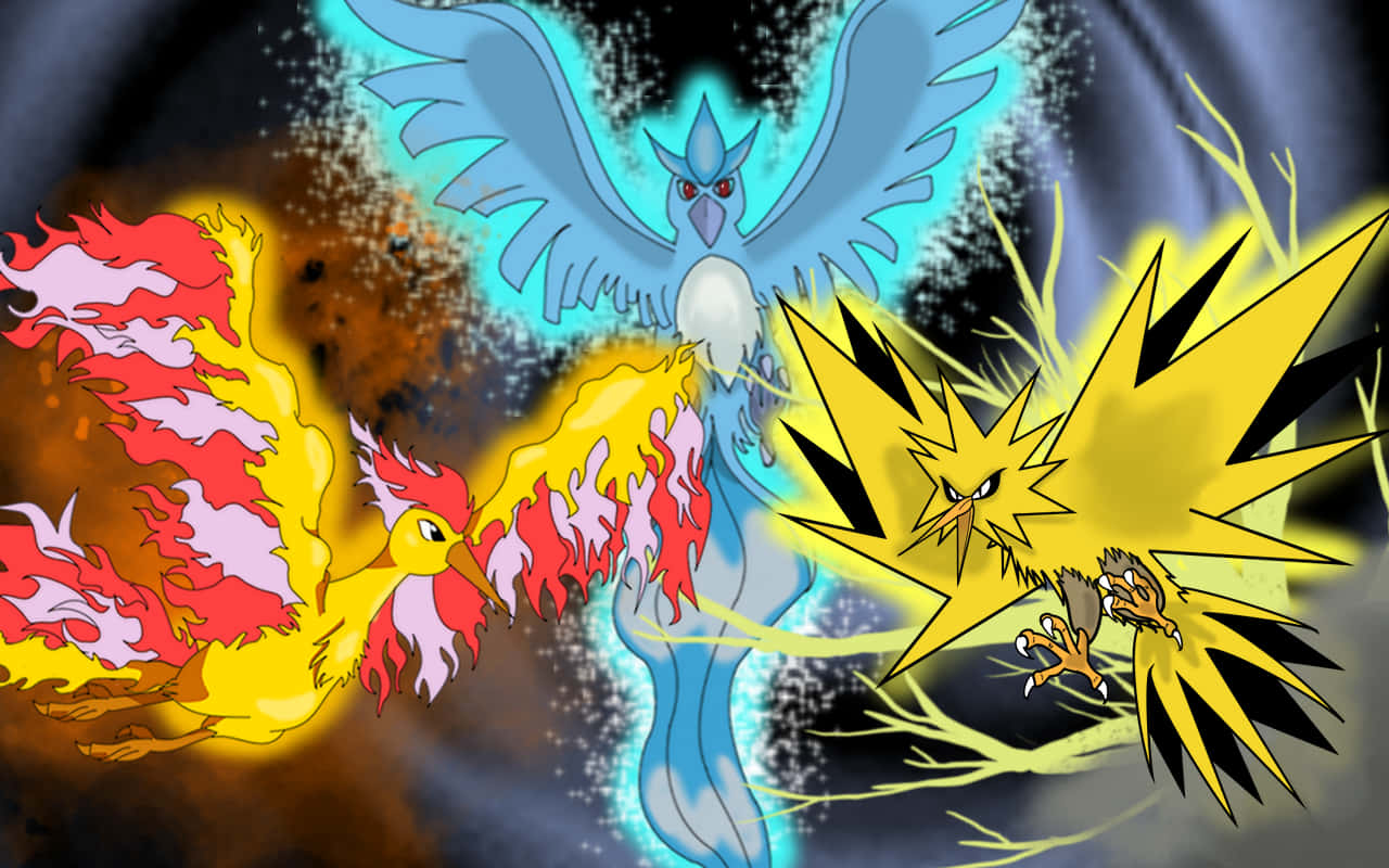 Legendary Bird Trio Articuno, Zapdos
