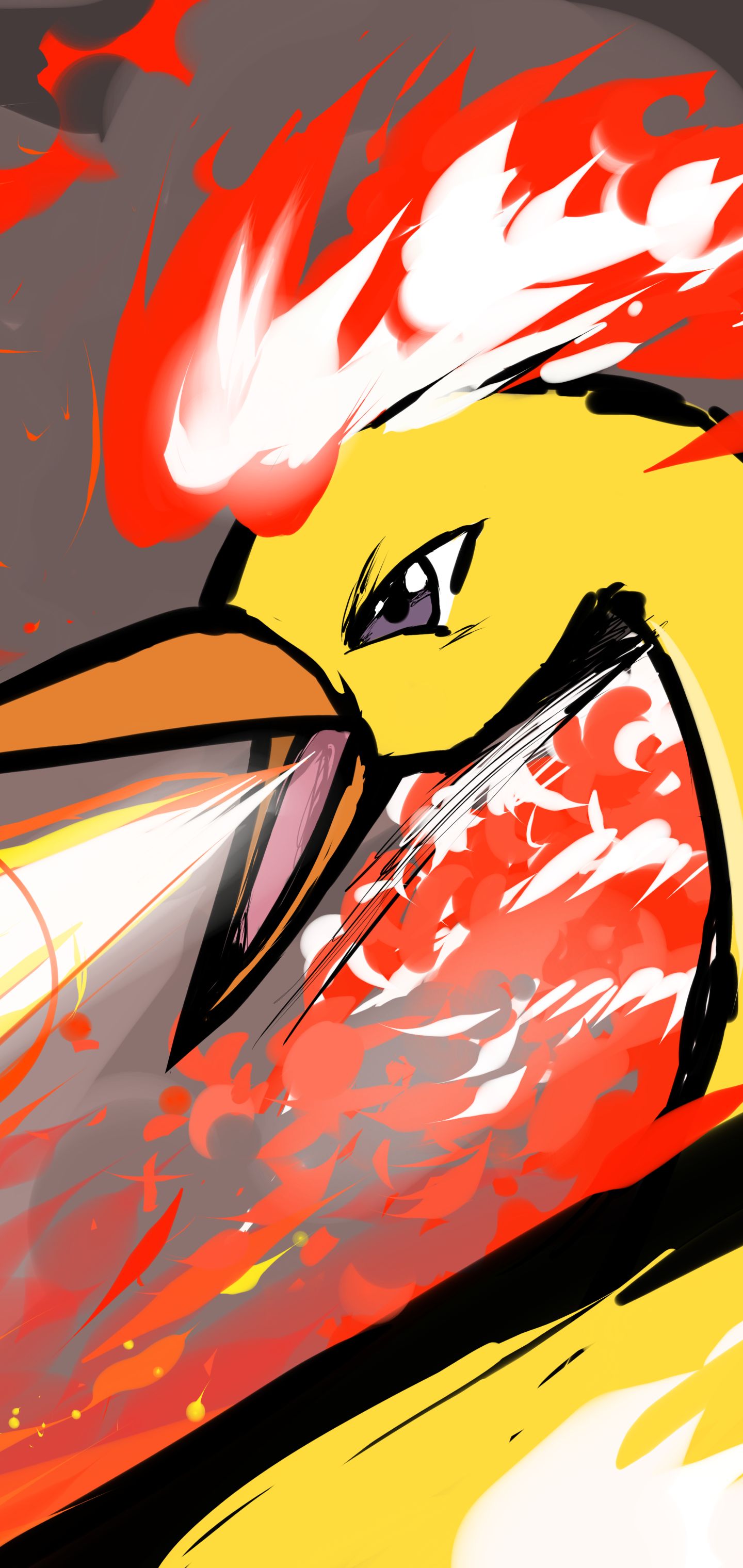 Download Moltres (Pokémon) wallpaper