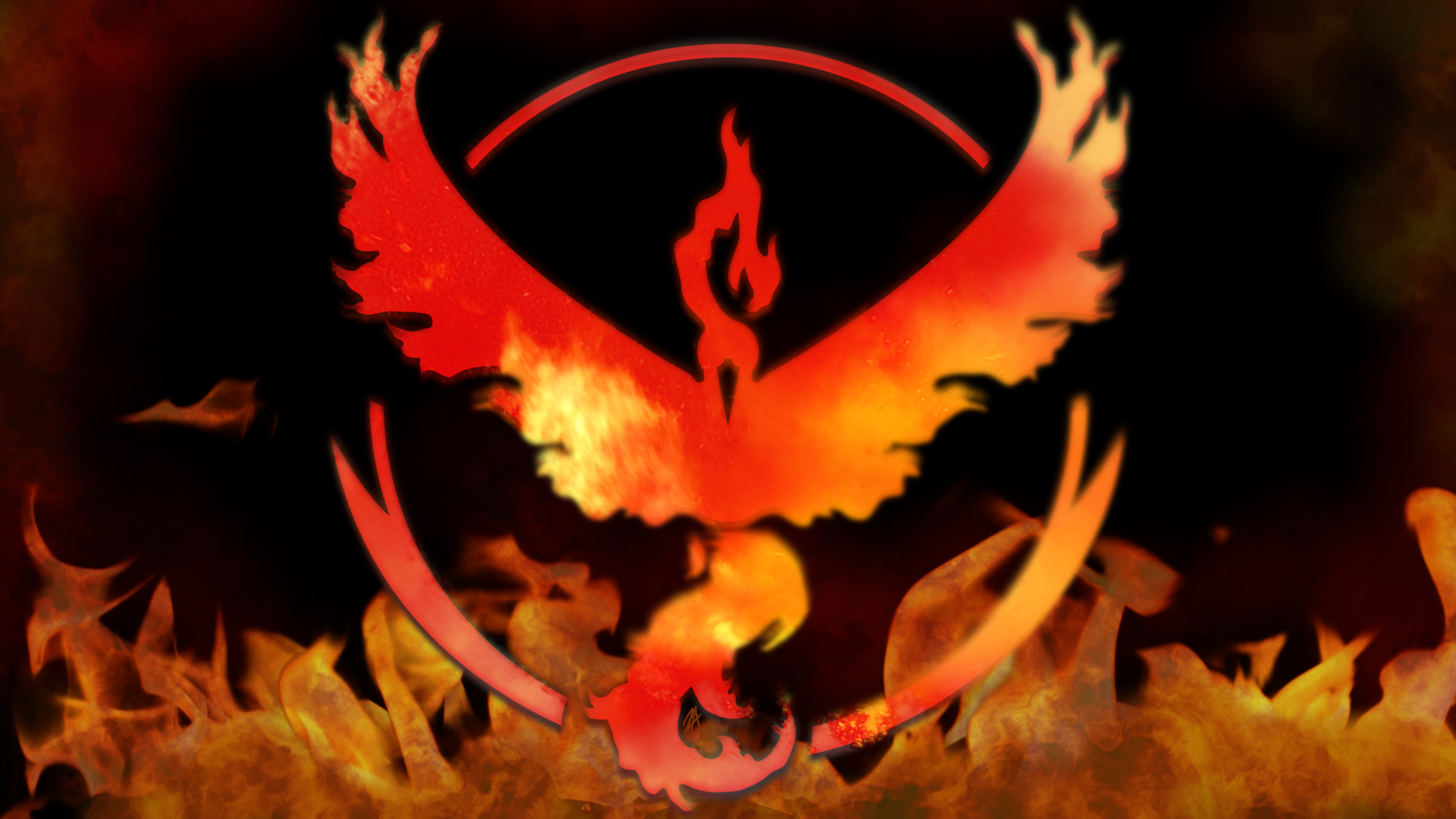 Zen does arts, Team Valor Wallpaper