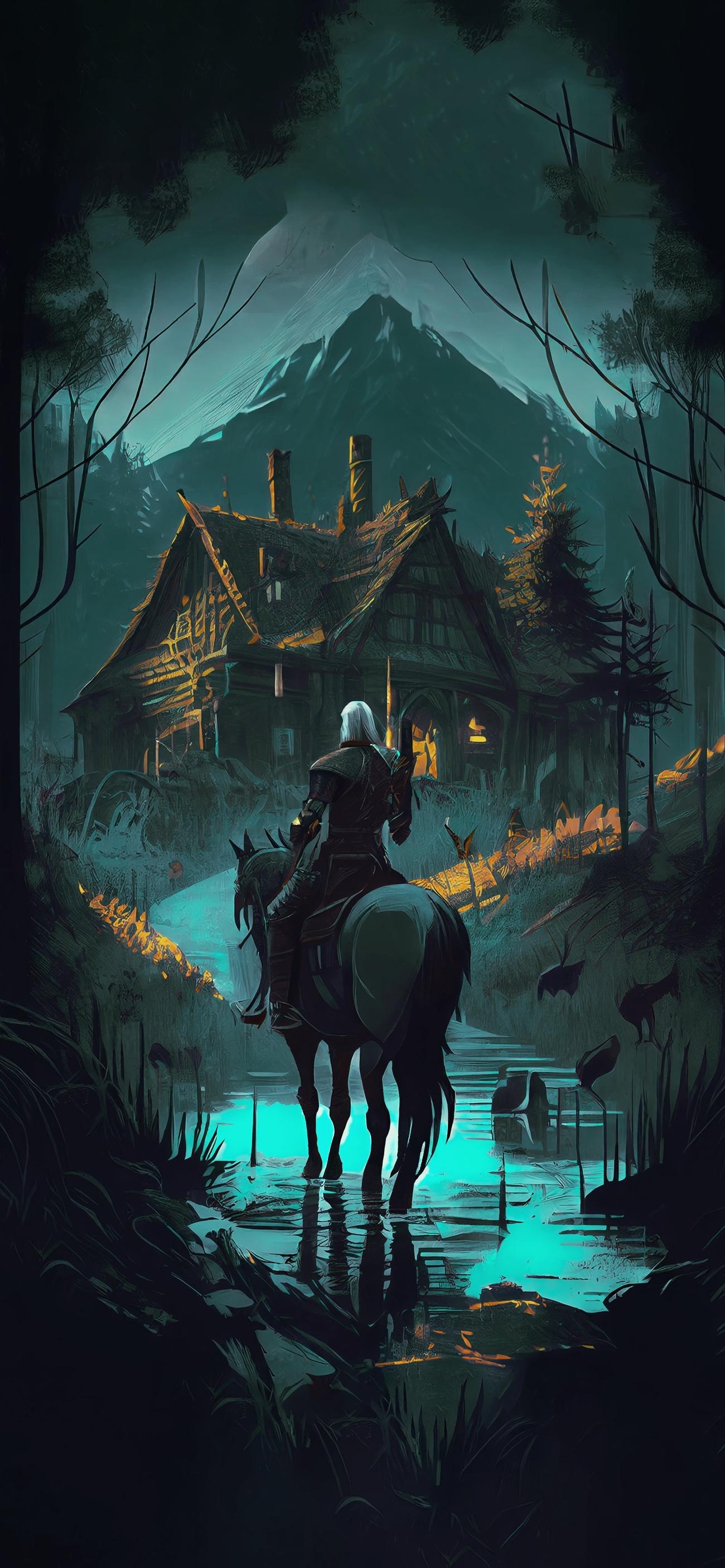 best Witcher phone wallpaper