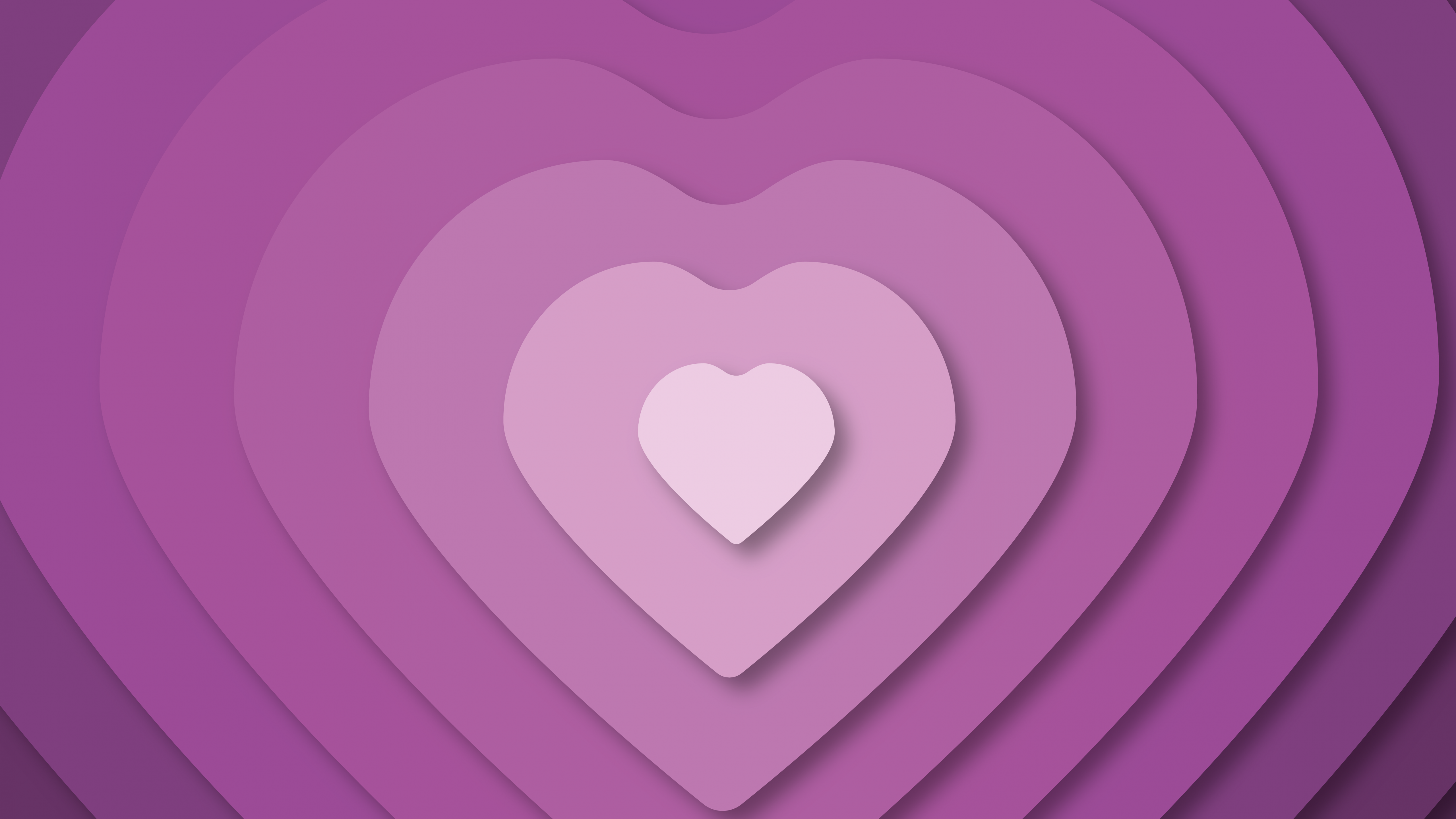 Love hearts Wallpaper 4K, Heart Background