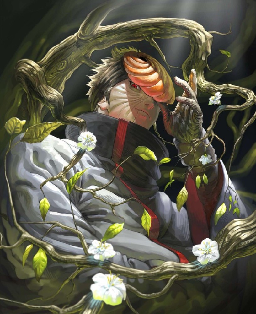 Tobi Uchiha Obito anime Matte Finish