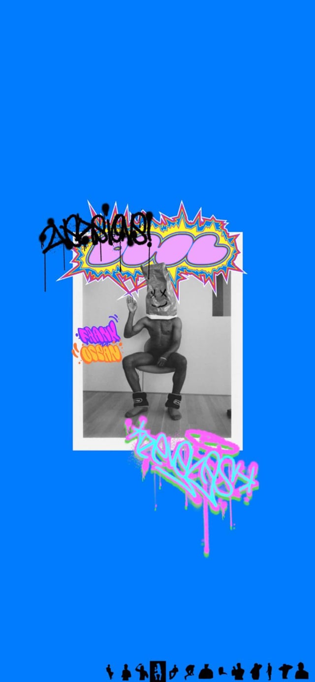 DHL Frank ocean edit wallpaper IG